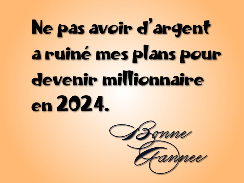 Image drôle: Bonnes résolutions 2025