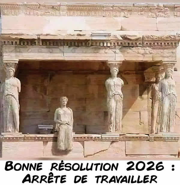 Décision 2026 : j'arrête de porter des poids et de travailler