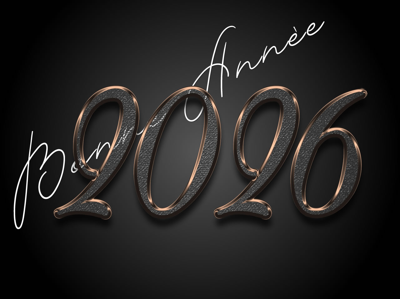 Image carte de voeux 2026 pour entreprise