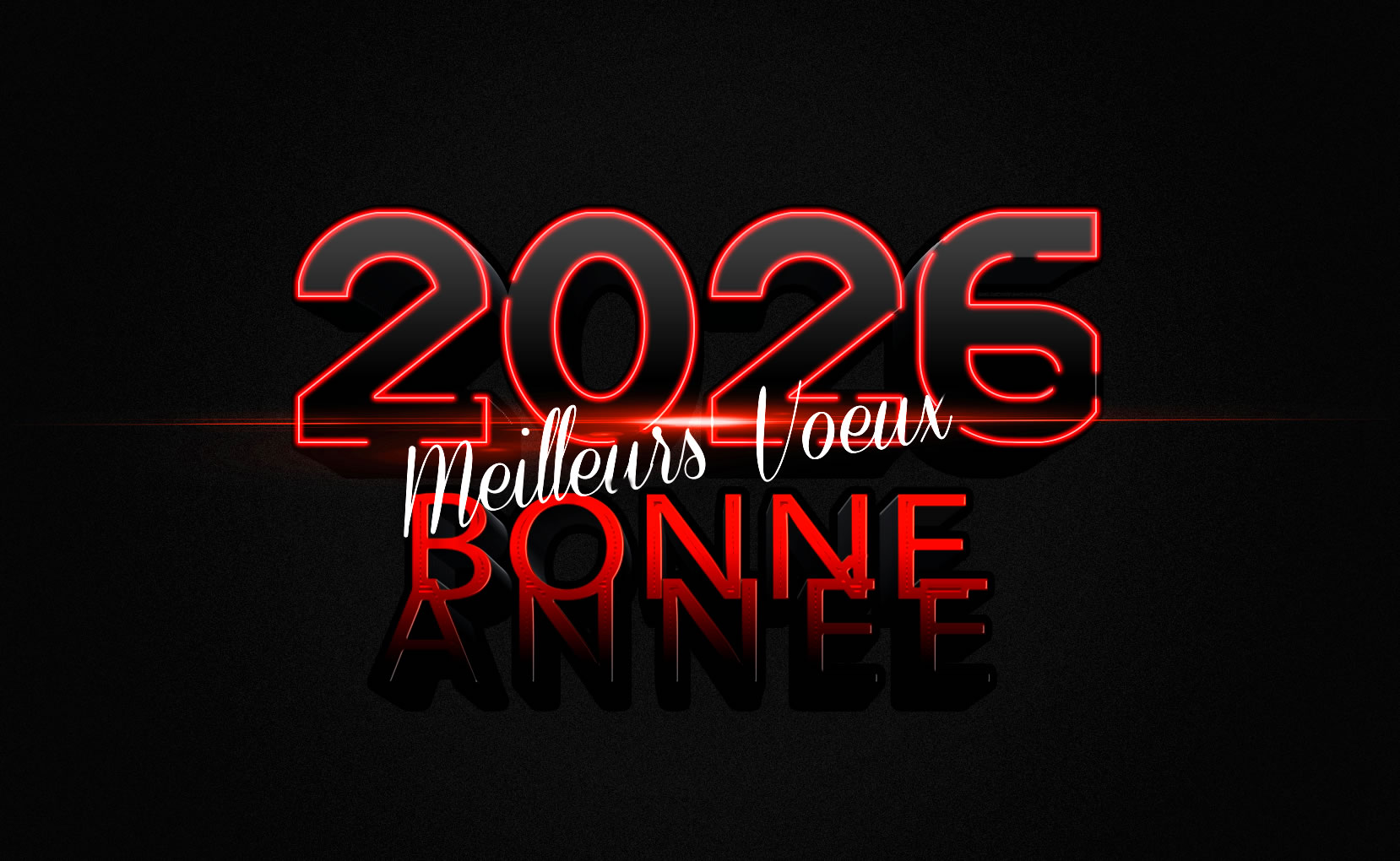 Image meilleurs voeux pour la nouvelle année 2026