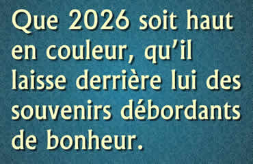 2026 en couleur